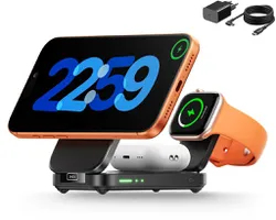 INIU 3-in-1 Qi2 MagSafe Ladestation